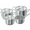 Set 4 Pots Twin Classic