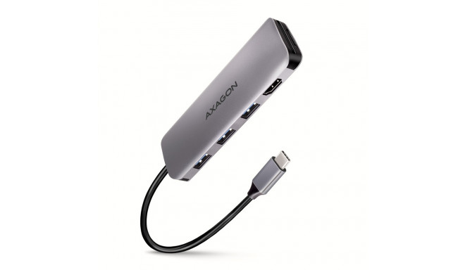 AXAGON HMC-HCR3A Hub 3x USB-A SD/microSD + HDMI