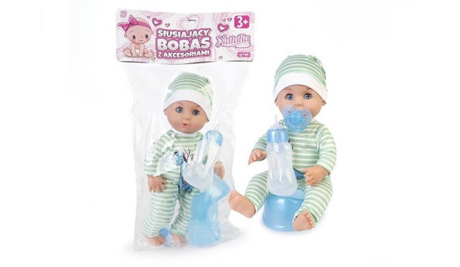 Baby doll Natalia - Baby peeing with accessories