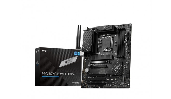 Motherboard PRO B760-P WIFI DDR4 s1700 4DDR4 DP/HDMI ATX