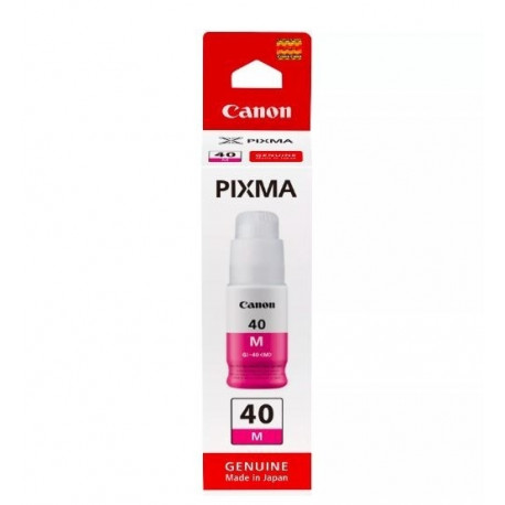 Oryginalny tusz Canon GI-40 Magenta (3401C001)
Specyfikacja produktu: