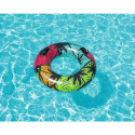 Swimming ring with handles 91 cm mix: Waves, Palms