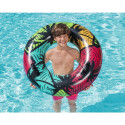 Swimming ring with handles 91 cm mix: Waves, Palms