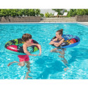 Swimming ring with handles 91 cm mix: Waves, Palms