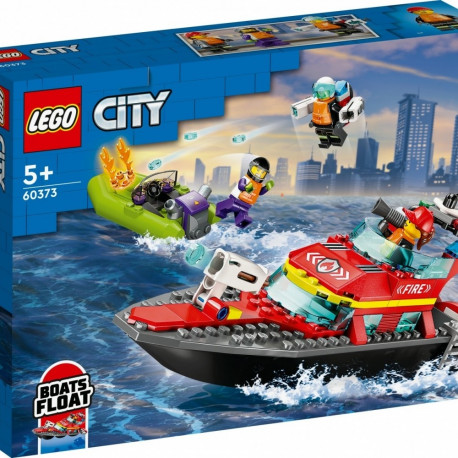 LEGO City 60373 Fire Rescue Boat