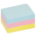 Sticky Cube notes 75×75mm EAGLE pastels, 300 sheets