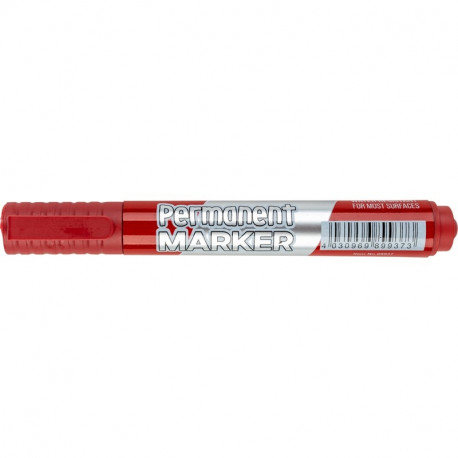 Permanent marker with conical tip CENTRUM 1-5mm red