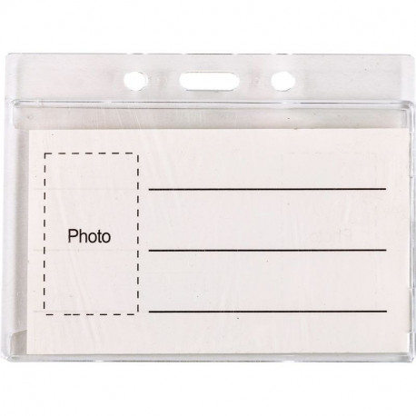Name tag holder CENTRUM 90x58mm horizontal