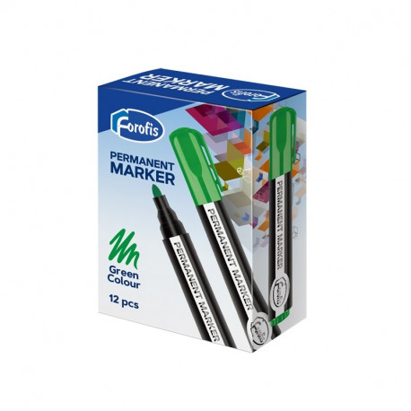 Permanent marker FOROFIS 2-5mm green