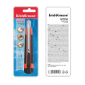 Cutter auto-lock ErichKrause® Arrow, 9 mm (plastic blister 1 pcs)