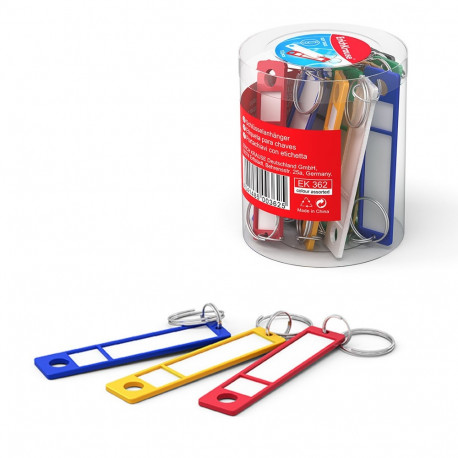 Key tag ErichKrause®, 63 mm (drum box 12 pcs)