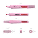 Highlighter ErichKrause® Liquid Visioline V-14 Pastel, ink color: pink (box 10 pcs.)