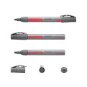Paint marker ErichKrause® PT-350, color: silver (box 6 pcs.)