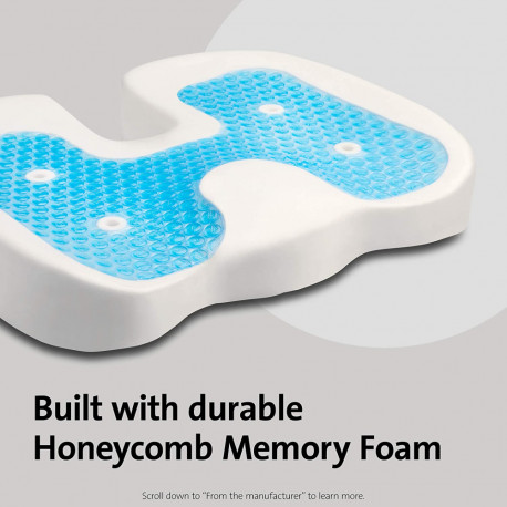 Istmepadi ergonoomiline KENSINGTON Cool-Gel Seat Cushion Premium