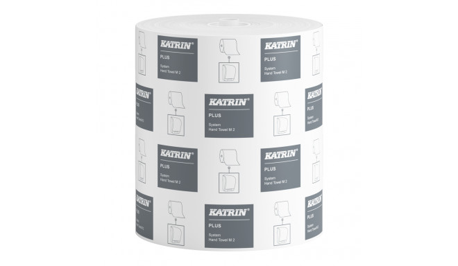 Roll paper 2-layer KATRIN System 19cmx160m, white