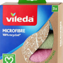 Microfiber towel VILEDA colored (on a roll) 3 pcs/pk