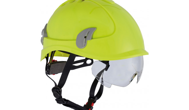 Защитный шлем CERVA Alpinworker с очками HV желтый
