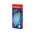 Retractable ballpoint pen ErichKrause® Smart Pastel, ink color: blue (box 12 pcs.)