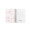 Wirebound notebook ErichKrause® Phloxes, А6, 60 sheets, squared