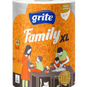 Majapidamispaber 2-kihiline GRITE Family XL, 250 lehte