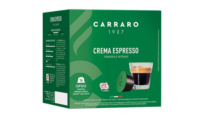 Кофейная капсула CARRARO Crema Espresso 16 шт.