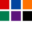 Set of whiteboard markers STAEDTLER Lumocolor 351 with a conical tip, 6 colors