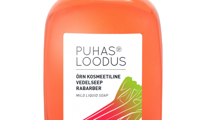 Liquid soap in a bottle ORTO Pure Nature Rhubarb, 500ml