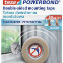 Adhesive tape TESA, double-sided 19mmx1.5m, transparent