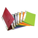 Plastic folder with rubber FORPUS Barocco A4 lemon yellow