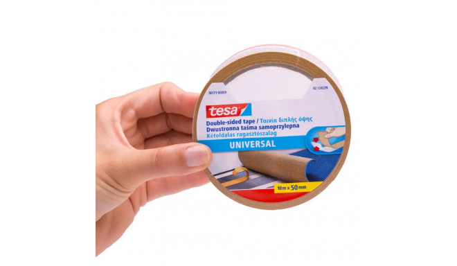 Adhesive tape TESA, double-sided 50mmx10m, installation tape