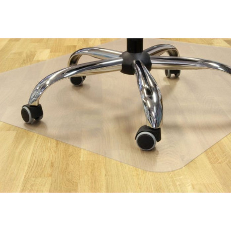 Floor protection/base mat for parquet 150x120cm transparent