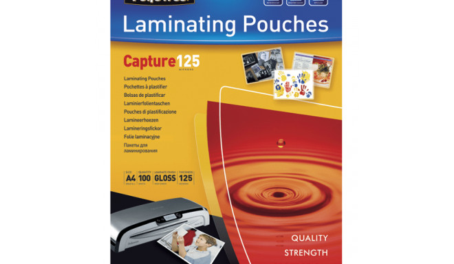 Laminating film (for credit card) 54x86mm 125mic 100 sheets