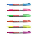 Highlighter  ErichKrause® Visioline V-15, color: orange, pink, yellow, green, blue, violet (pouch 6 