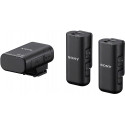 Sony wireless microphone ECM-W3 x2 + charging case