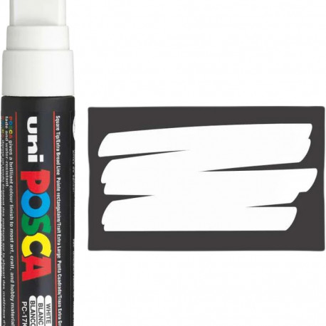 Color marker UNI Posca PC17K 15mm white