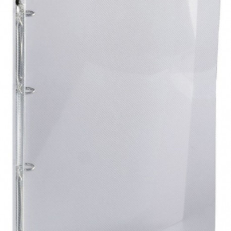 Ring cover VIQUEL A4 35mm 4r plastic translucent white