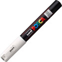 Color marker UNI-BALL Posca PC5M (metal, glass, plastic) 1.8-2.5mm white