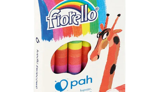 Rasvakriit FIORELLO 6 värvi