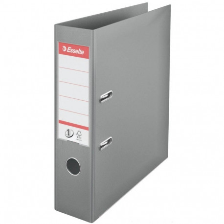 LAF Esselte No1 Power PP A4/75mm Grey