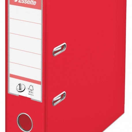 LAF Esselte No1 Power PP A4/75mm Red