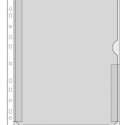 В переплете в пленку карман А4 F-карман без клапана ПРОЛЕКСПЛАСТ