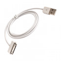 Forever Data & USB-kaabel Apple iPhone 4 4S | iPad 2 3 (analoog MA591) valge