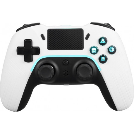 Deltaco PS4/PC Controller wireless/BT white