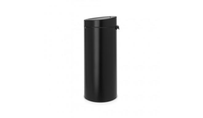 Prügikast 30L, Brabantia, Touch bin-puutele avanev, K-72cm/ Matt Black, matt must