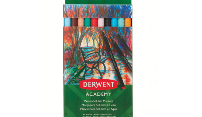 Viltpliiatsid Derwent Academy Fine 20värvi