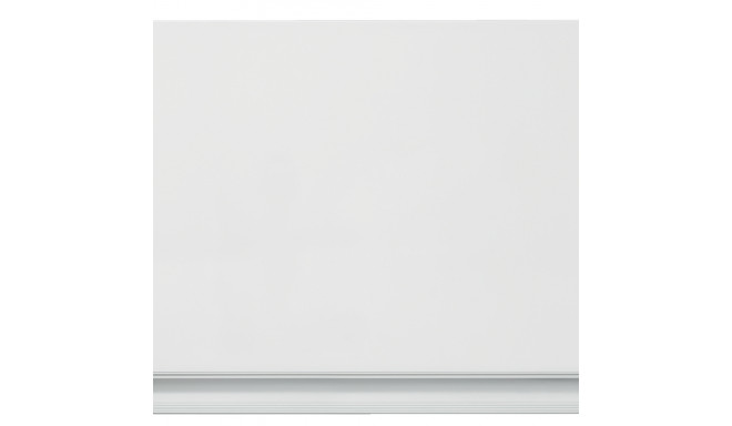 Klaastahvel NOBO Impression Pro Widescreen Brilliant White Rounded Glass 57" 1260 x710mm valge, kaas