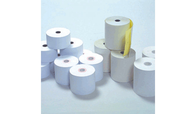 Kassapaber 76mmx40/45m (rulli läbimõõt 60mm, südamiku läbimõõt 12mm)