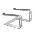 Gembird NBS-D1-01 laptop stand Aluminium, Silver 39.6 cm (15.6")