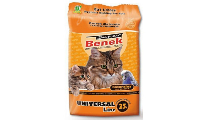 Certech Super Benek Universal Natural - Cat Litter Clumping 25 l