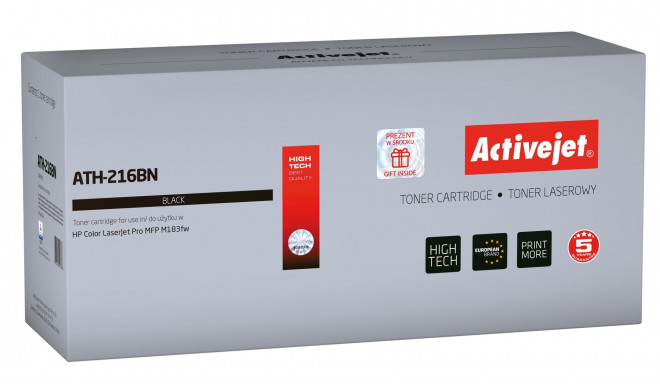 Activejet ATH-216BN Toner (replacement for HP 216A W2410A; Supreme; 1050 pages; black) with chip